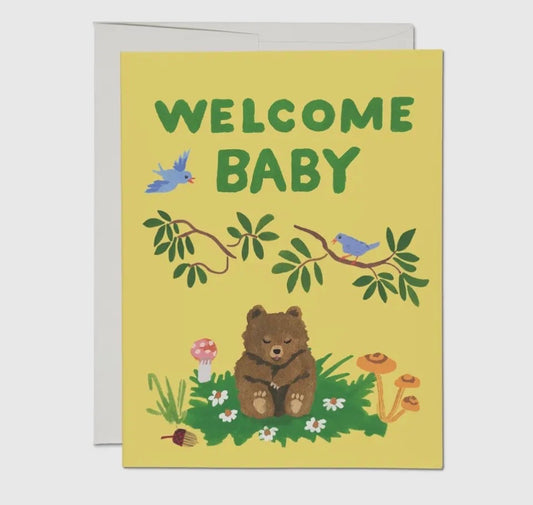 Baby Cub Greeting Card