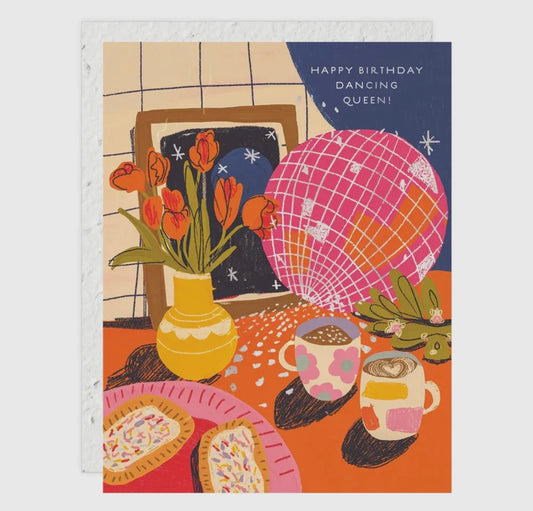 Disco Birthday - Birthday Card