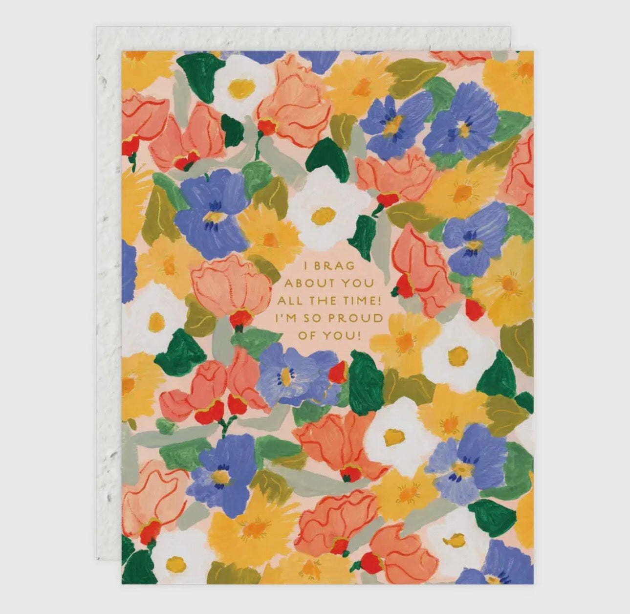 Flower Power - Congratulations Card