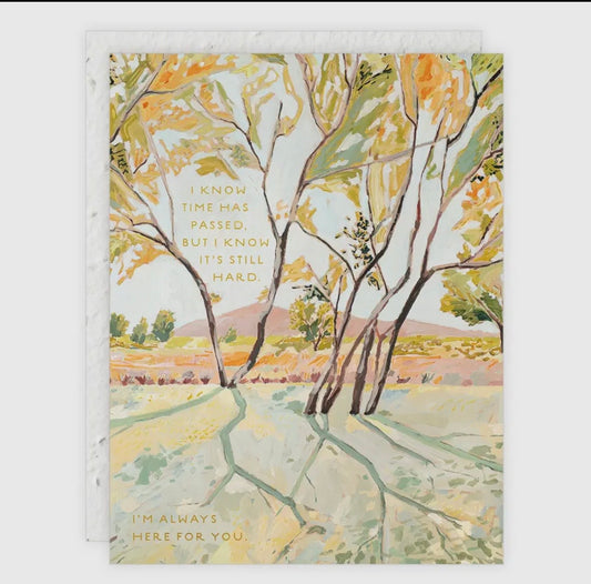 In the Shade - Sympathy Card