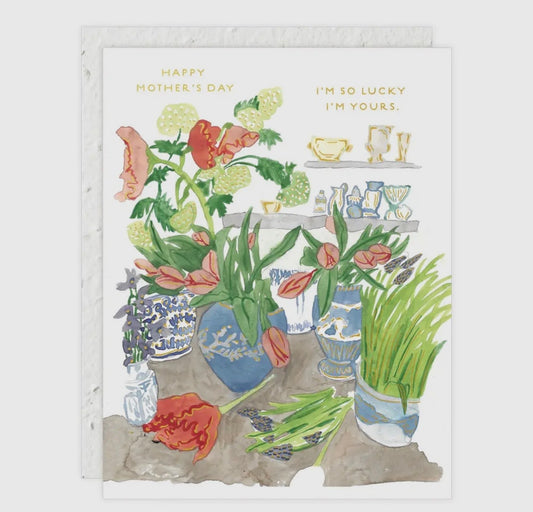 Mother's Flower Shoppe - Mother's Day Card