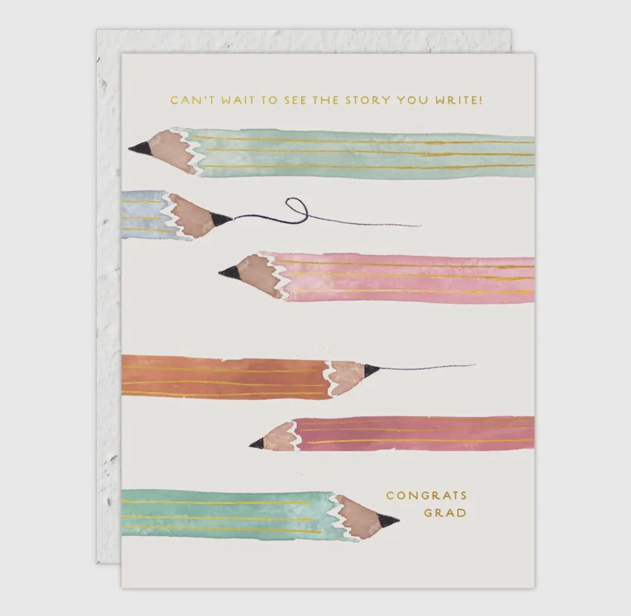 Pencils - Graduation Card