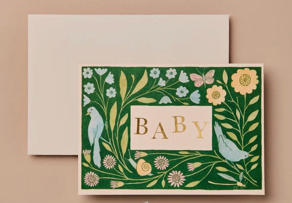 Springtime Baby Card
